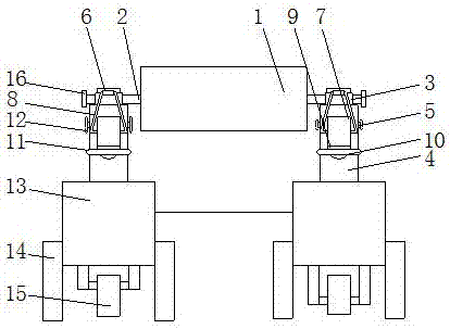 Fixing device of spinning bracket