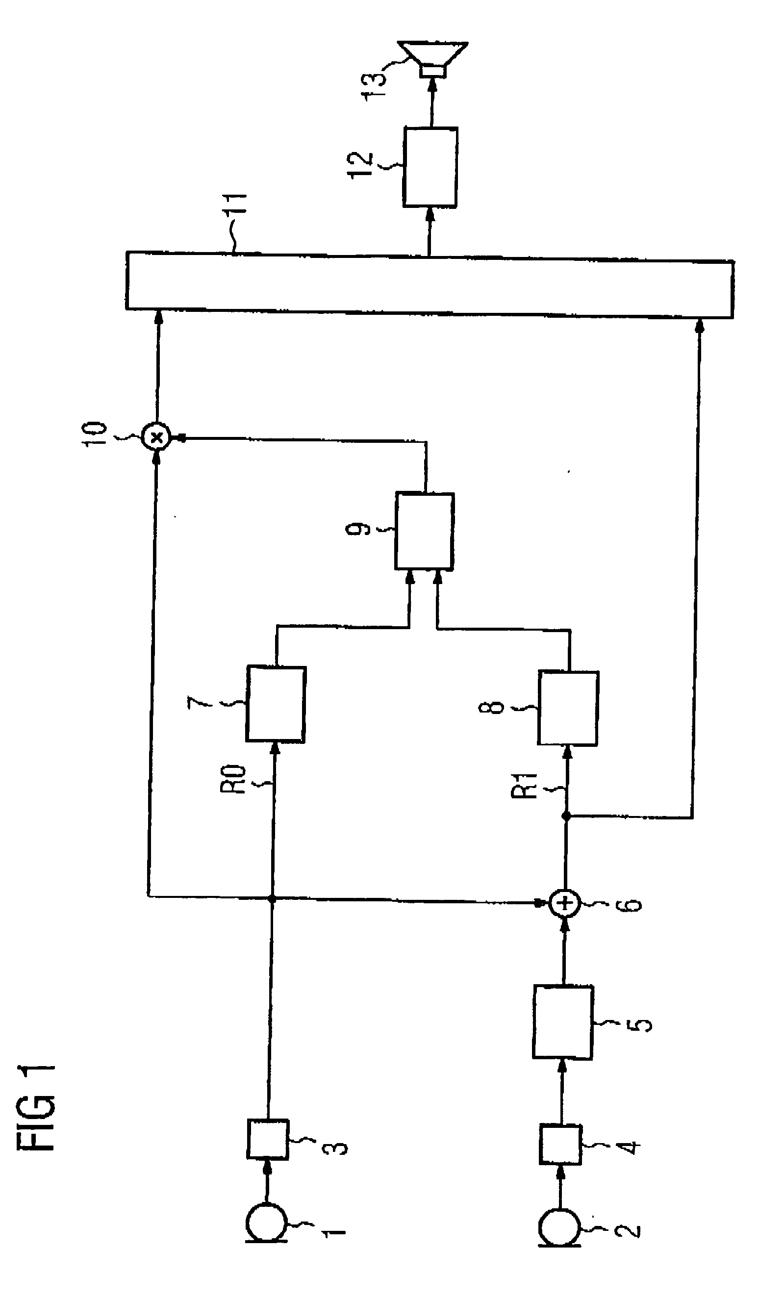 Hearing aid and operating method with switching among different directional characteristics