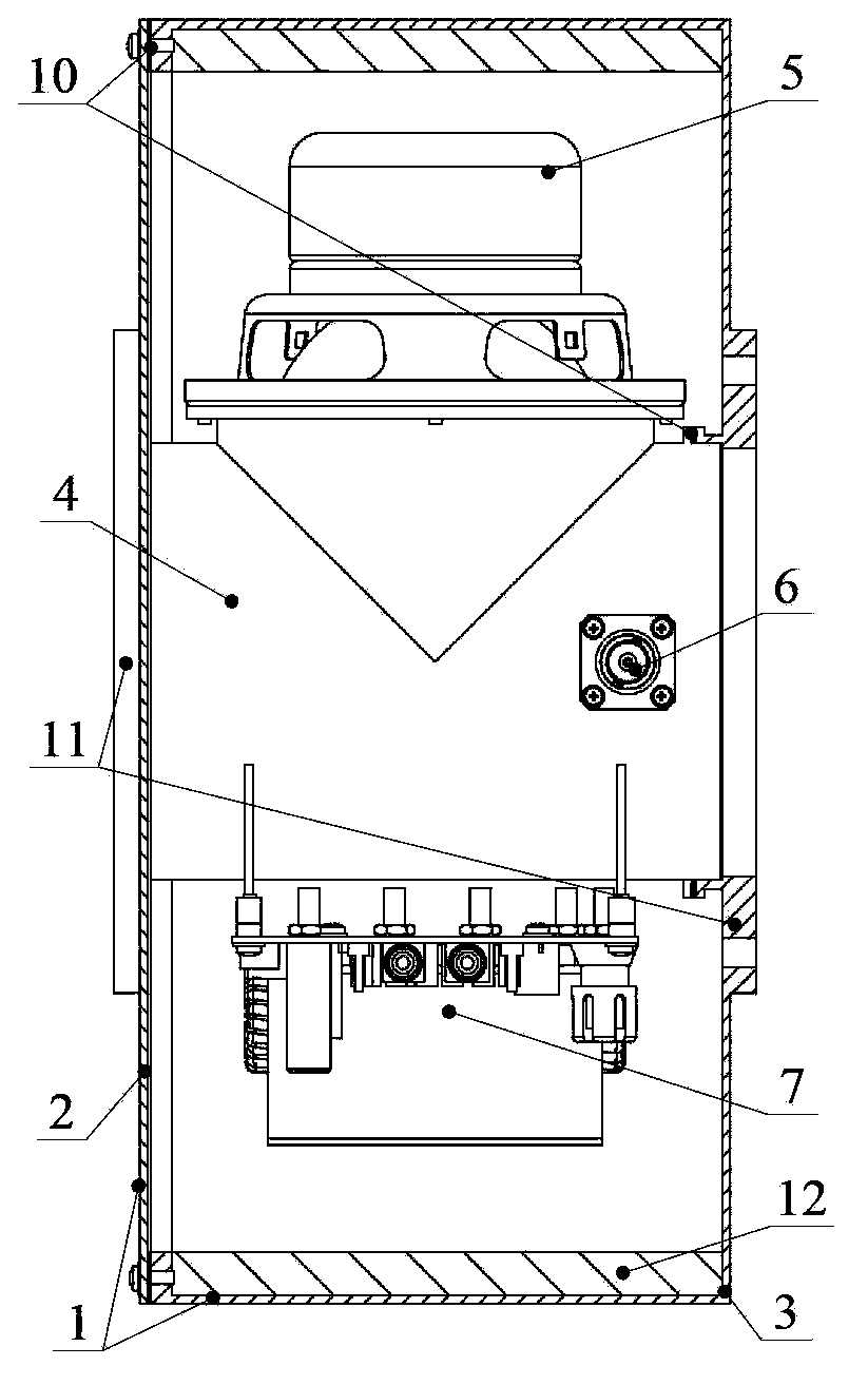 Active sound eliminator for ventilation pipeline system