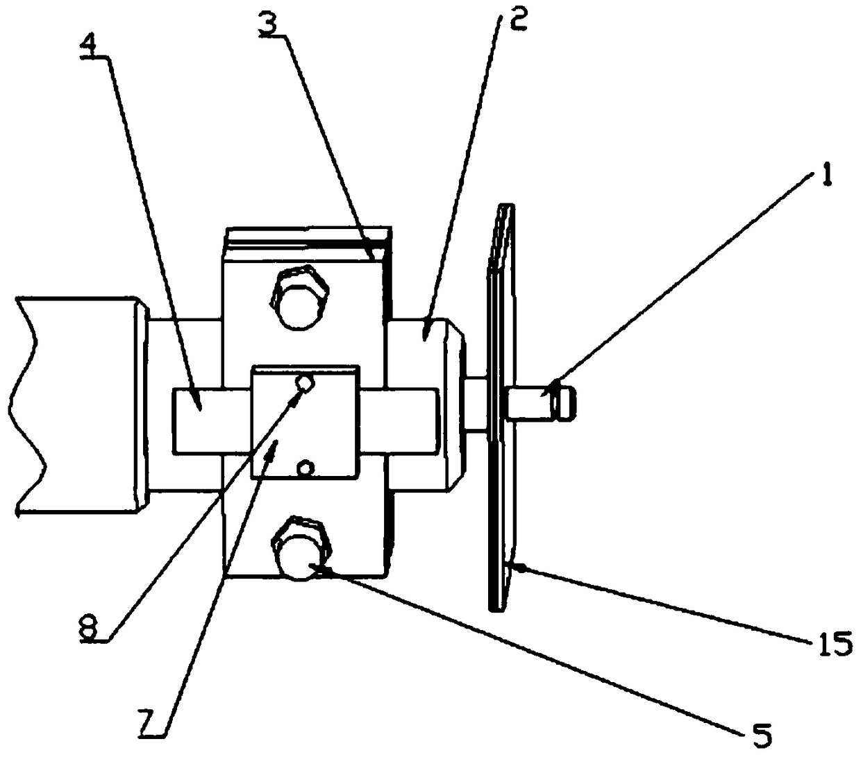 Counting device and method for riveting gun