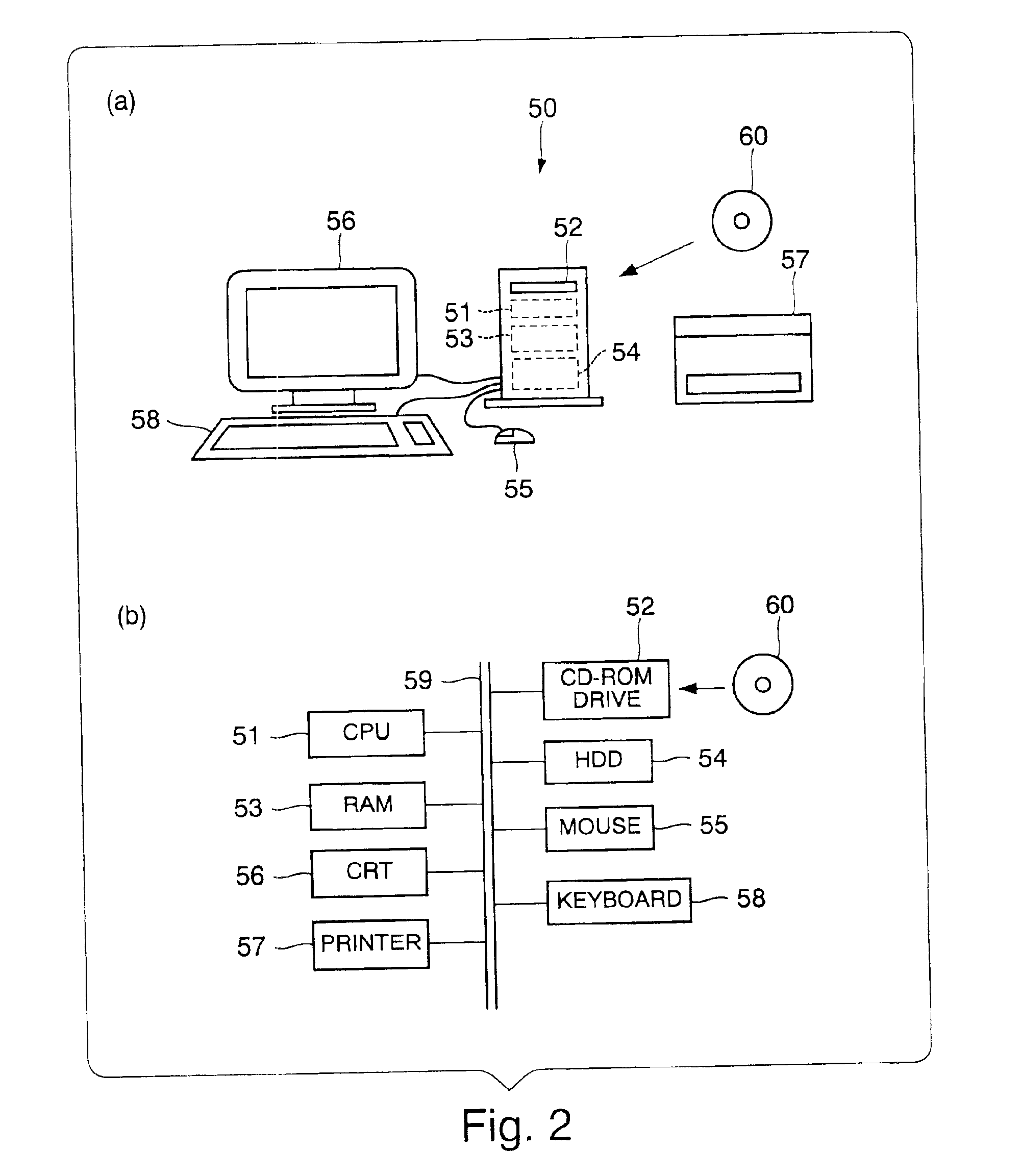 Database transition system and program storage medium