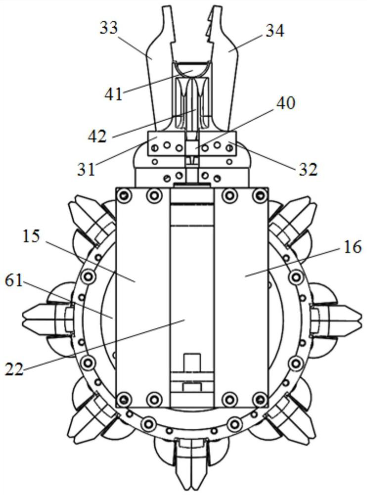 Strawberry continuous picking actuator and use method thereof