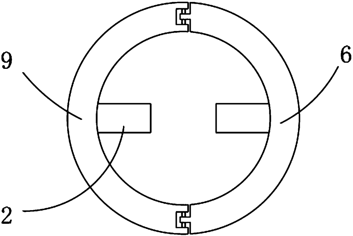 Printing and dyeing raw material mixing device