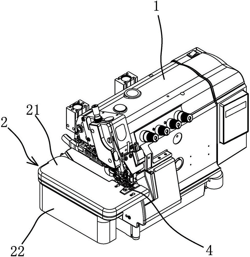 Overlock machine