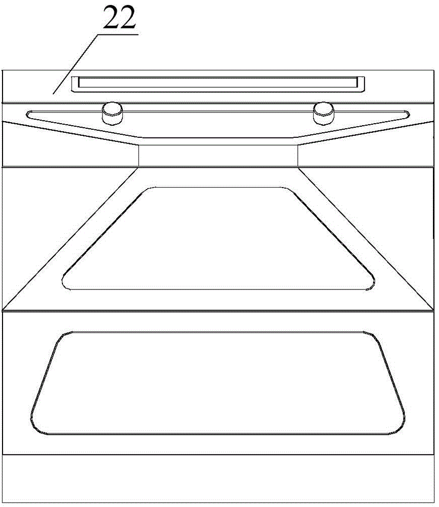 Flipping type integrated cooker