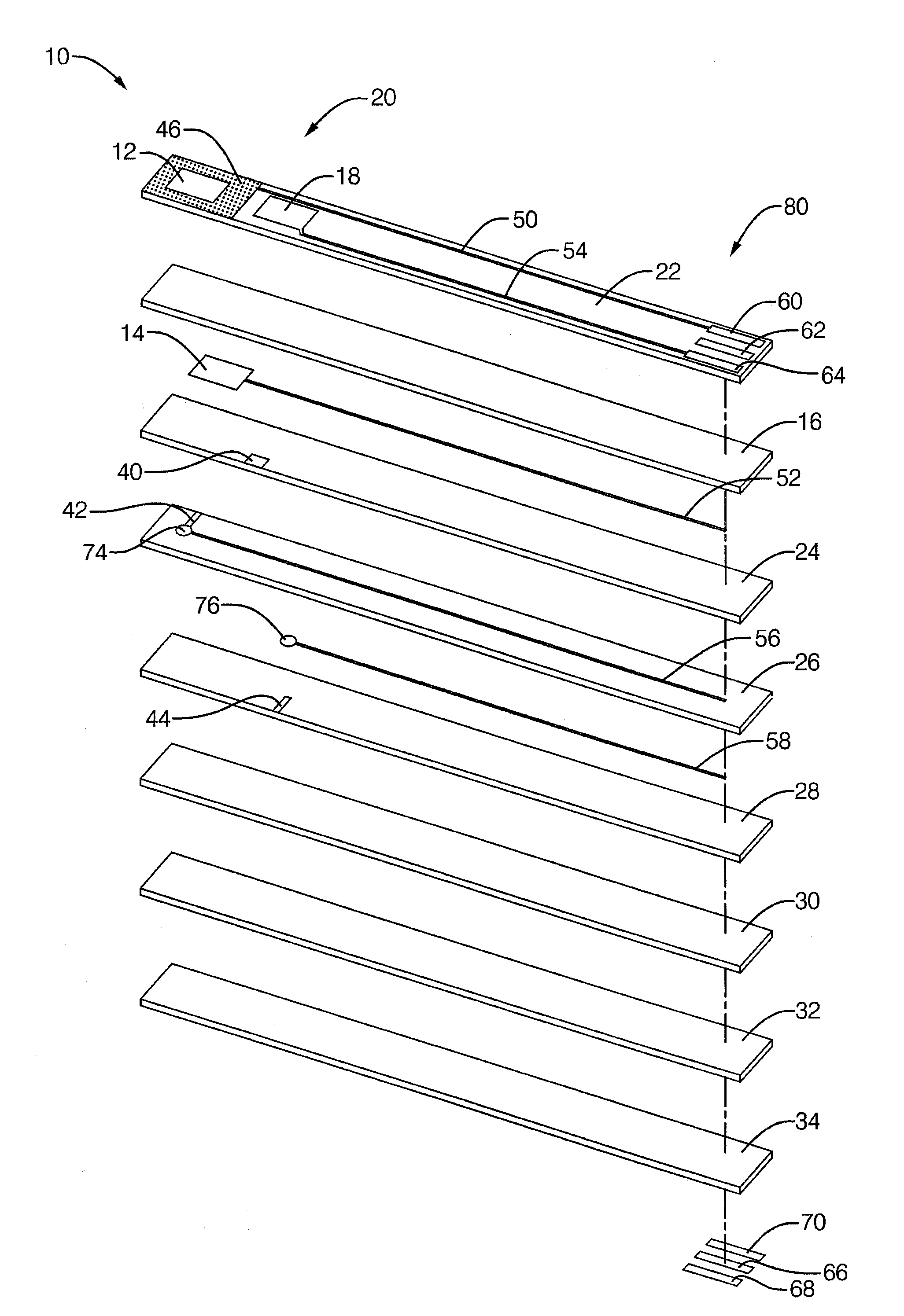 System and method for ammonia and heavy hydrocarbon (HC) sensing