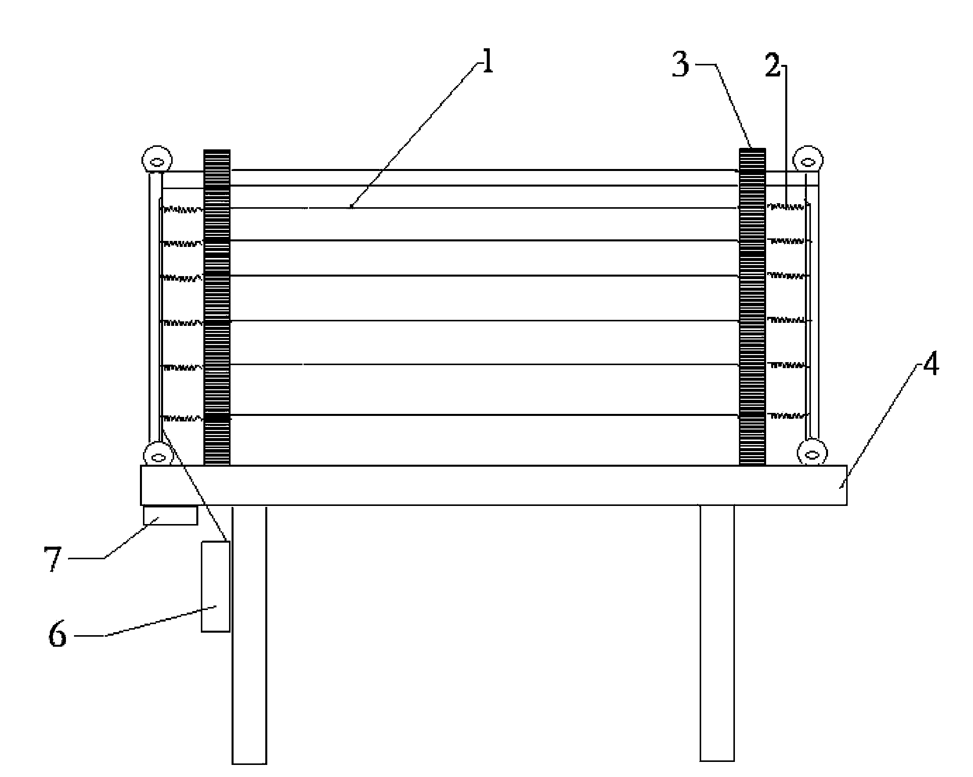 Foam sheet horizontal cutting device