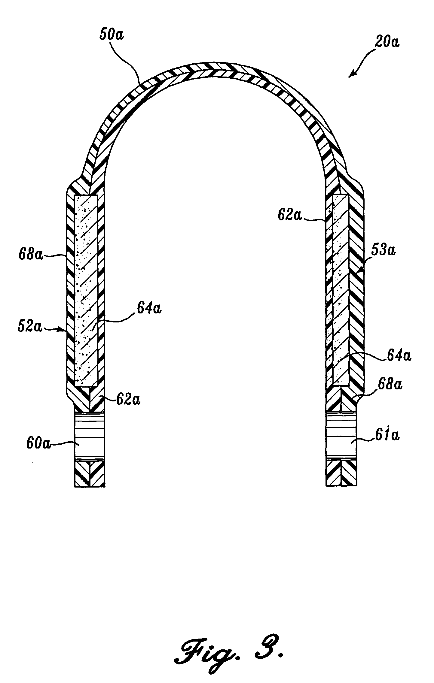 Foam core in-line skate frame