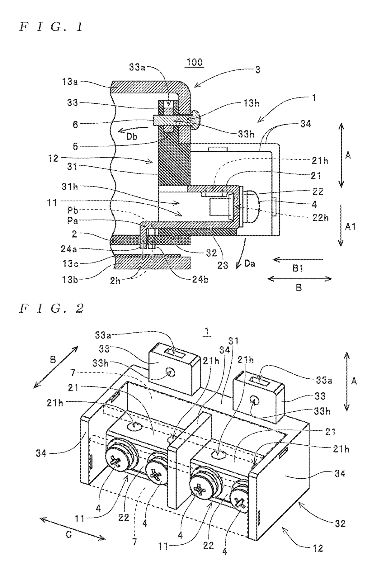 Terminal block and electronic appliance