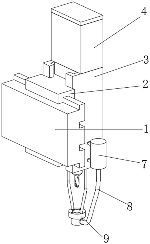 Method for machining high-precision pipe hole through radial drilling machine