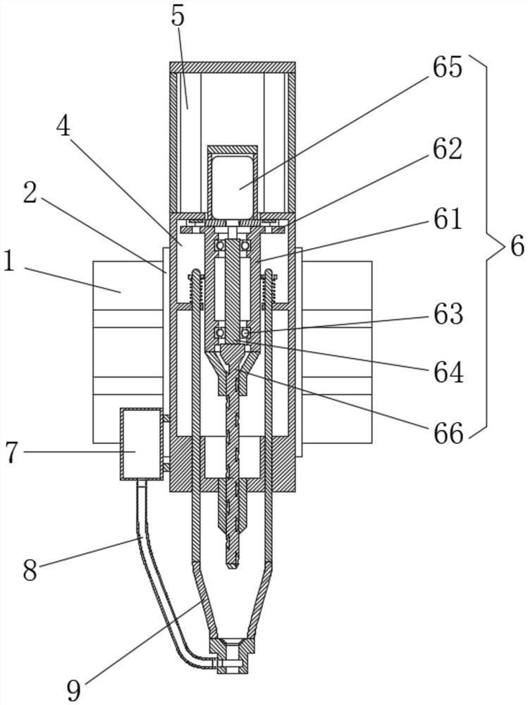 Method for machining high-precision pipe hole through radial drilling machine