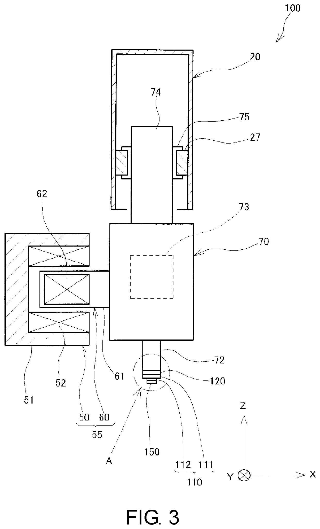 Electronic component mounting device