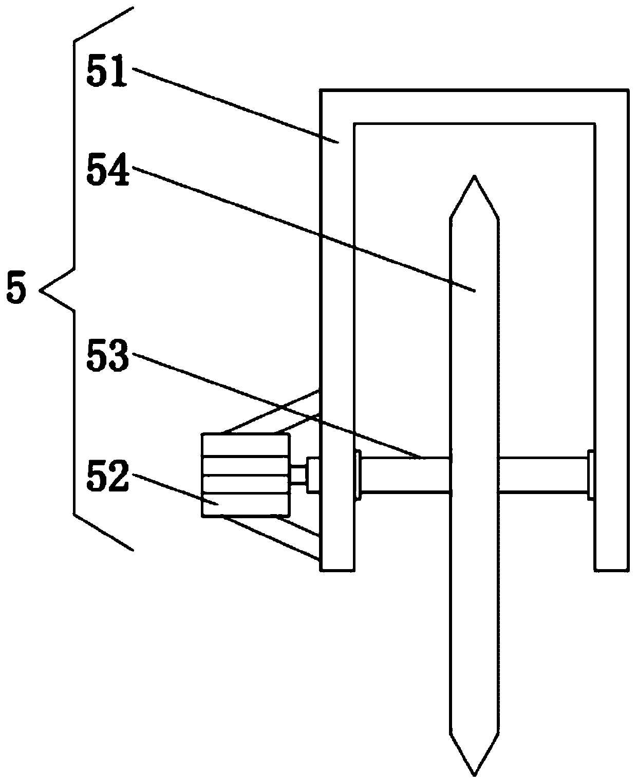 High-temperature-resistant mica plate edge cutting device and using method thereof