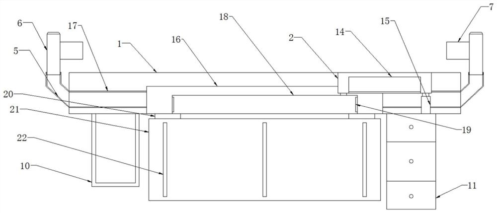 Intelligent temperature adjusting workbench based on software development