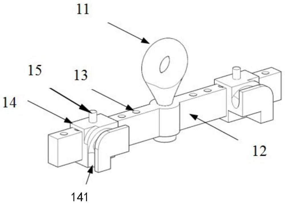 Pre-embedded-free multi-functional lifting appliance for precast concrete beam