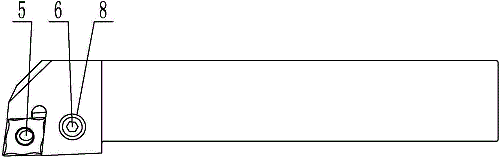 High-pressure cooling turning tool