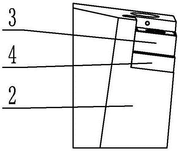 High-pressure cooling turning tool