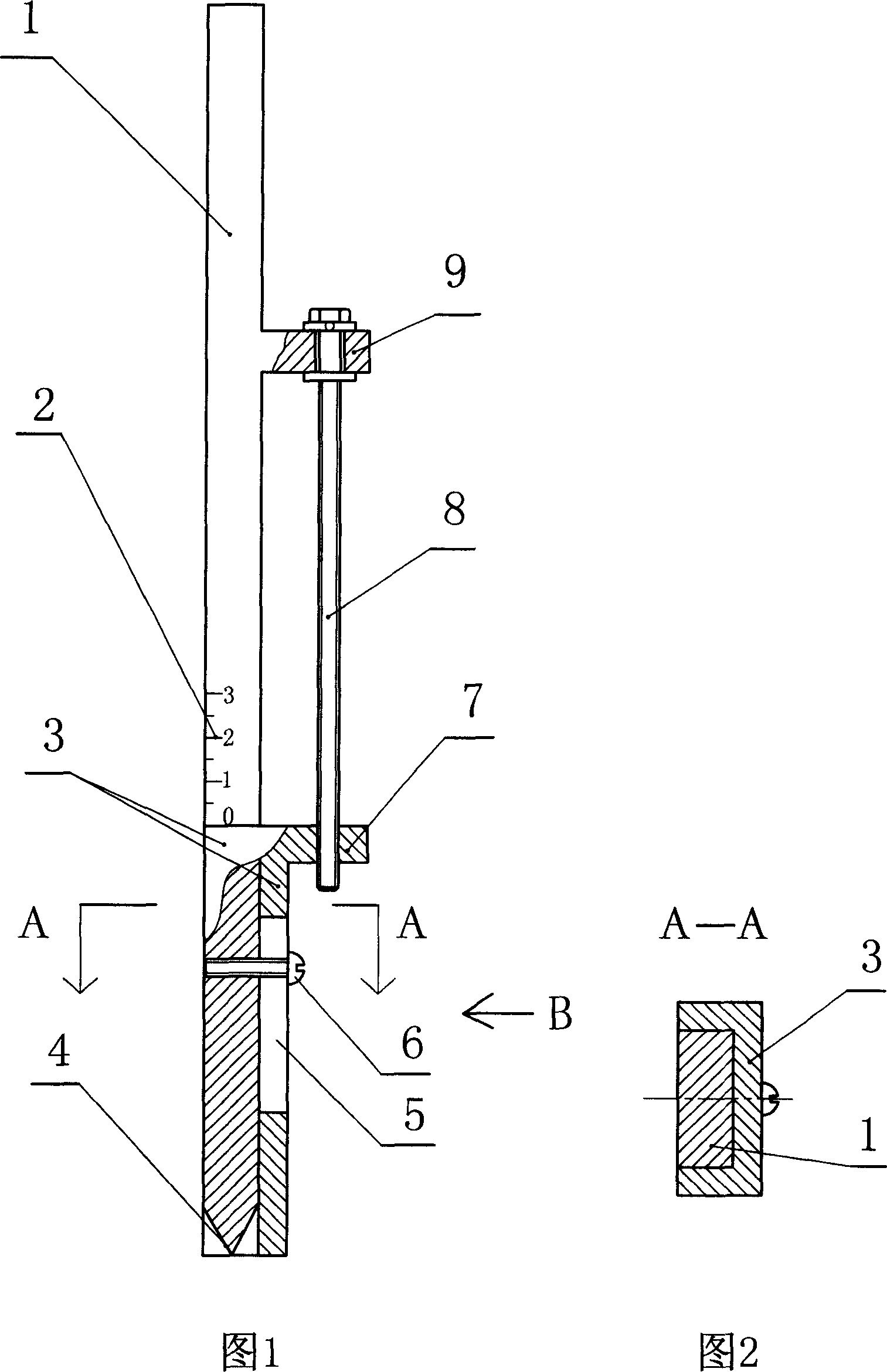 Self-locking refined quantitative osteotome