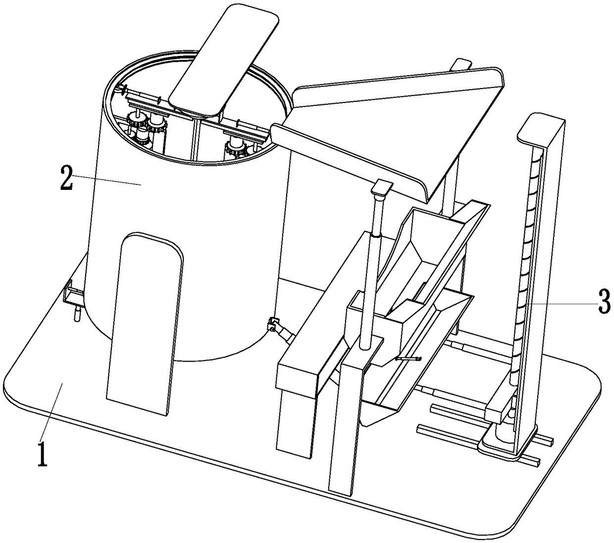 Tea processing machine