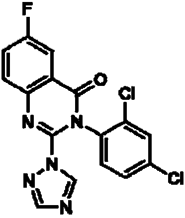 Sterilizing composition containing fluquinconazole