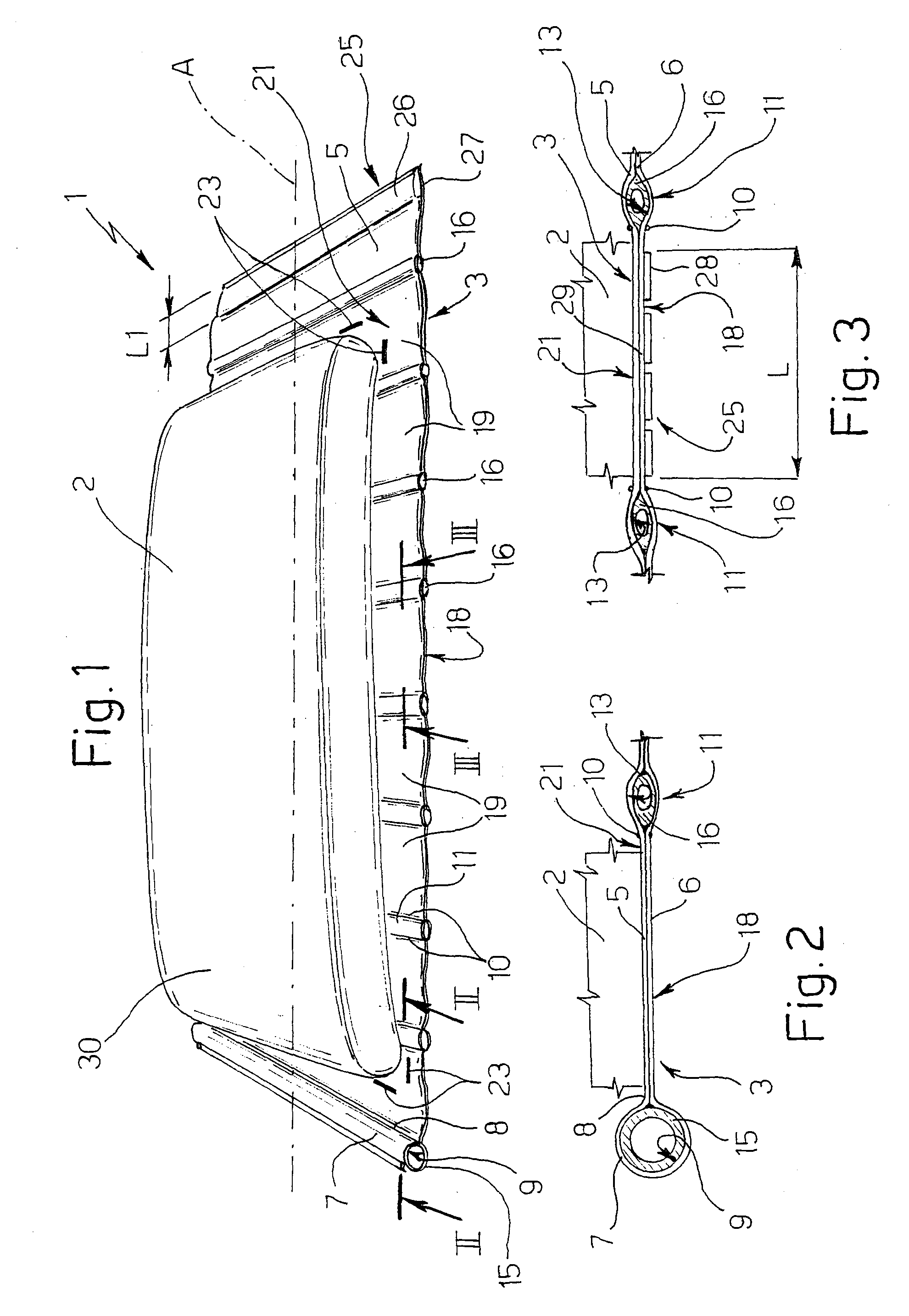 Device for manually rolling up a cushion like body