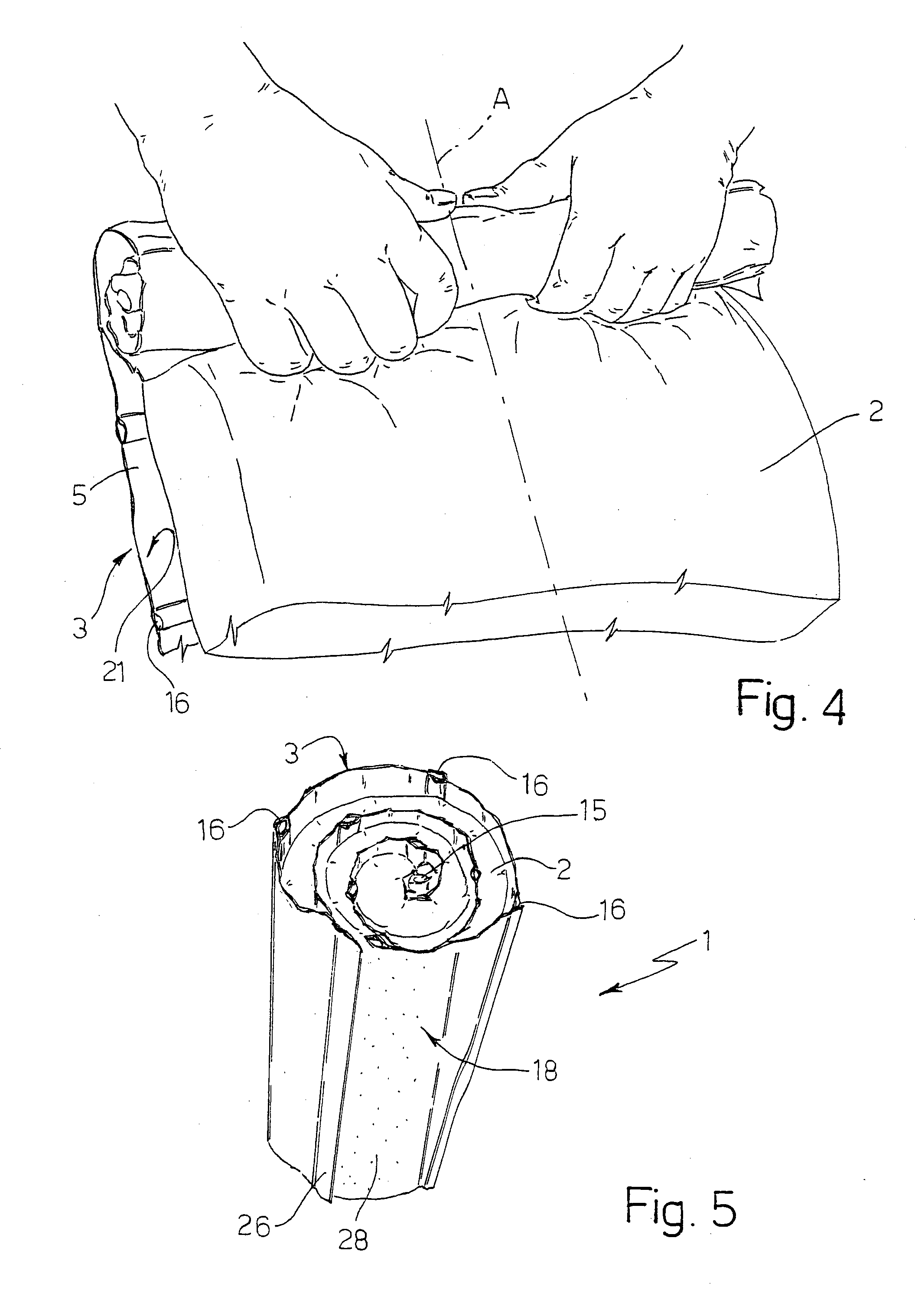 Device for manually rolling up a cushion like body