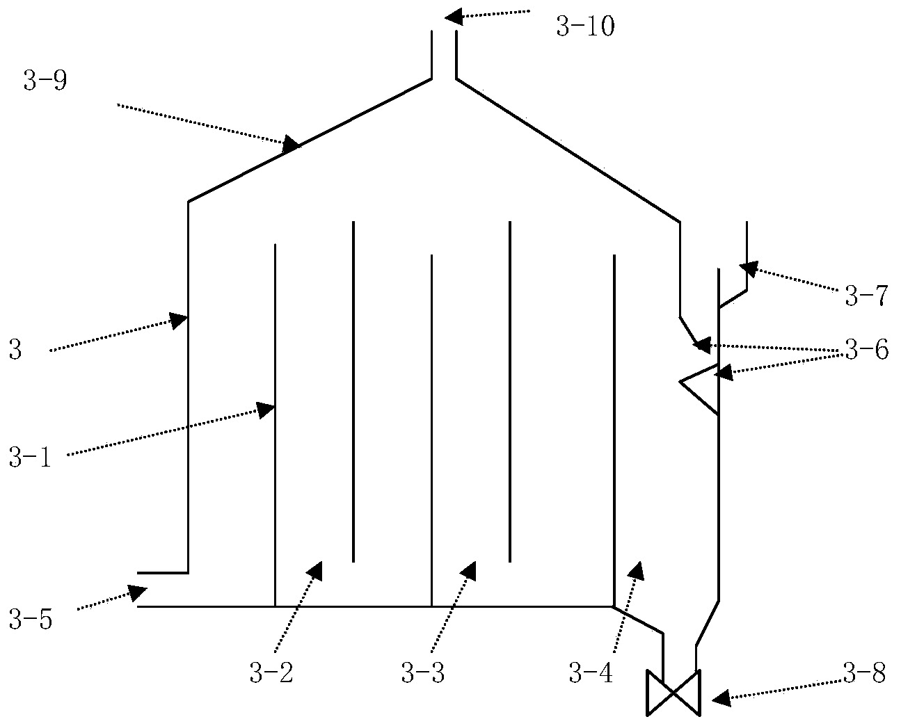 Garlic wastewater treatment method and device