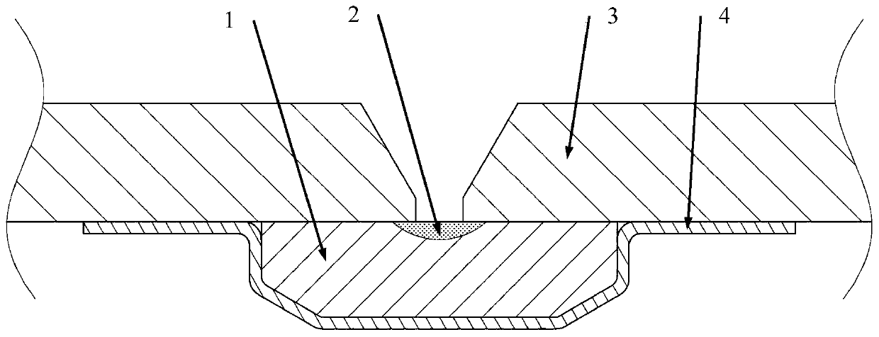 High-temperature firing-free gasket for welding and manufacturing method of gasket