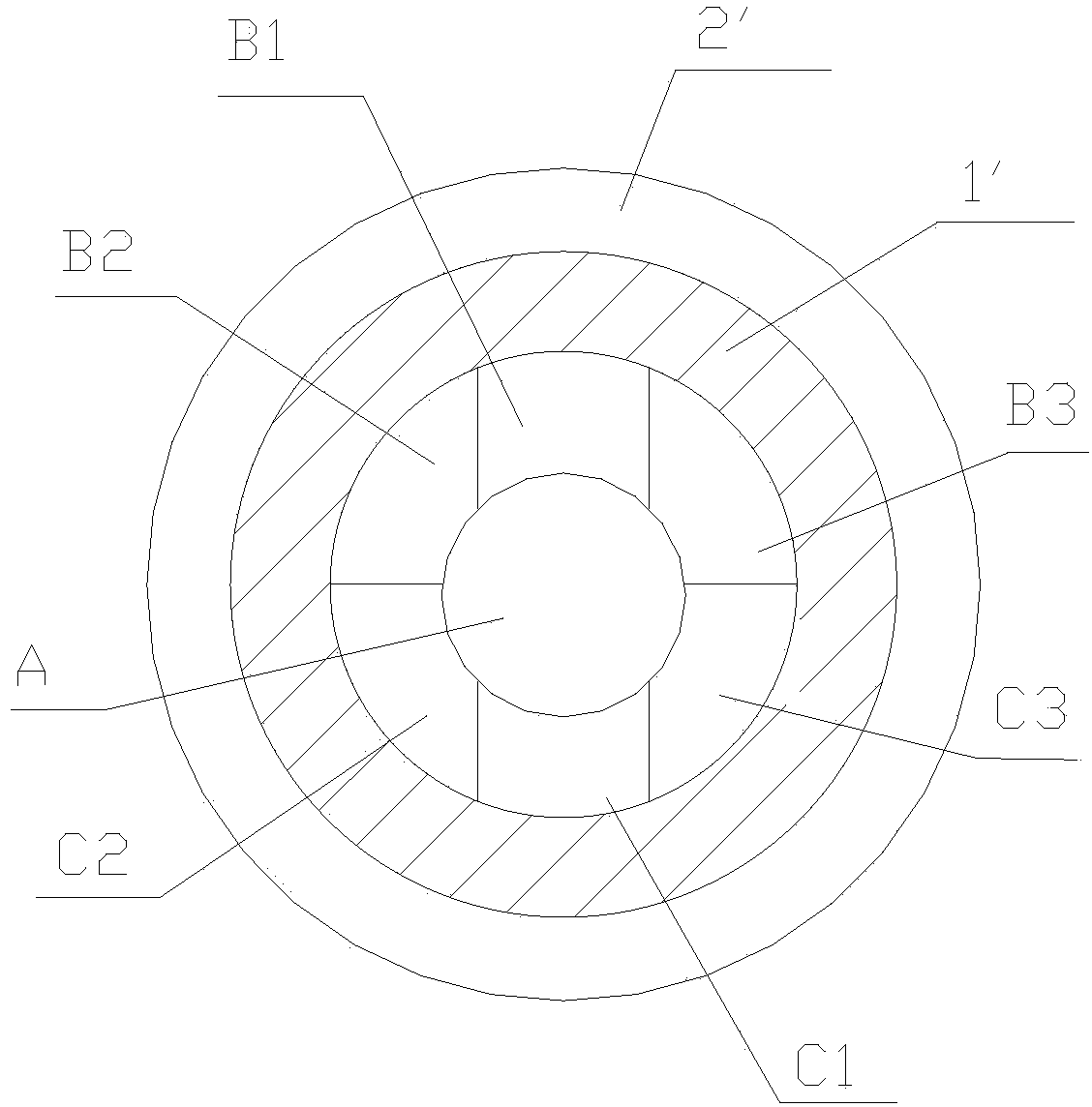 Assembled wax mold and production method thereof