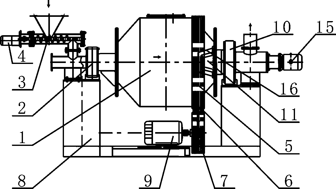 Continuous feeding air separation device