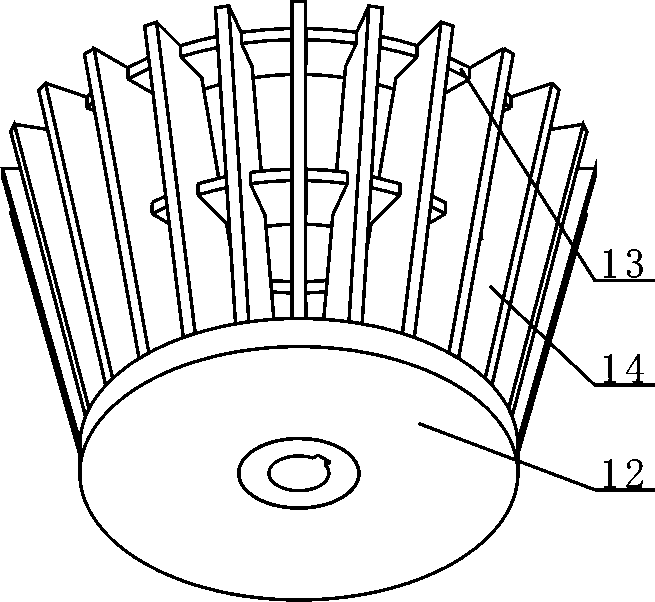 Continuous feeding air separation device