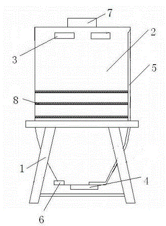 High-utilization-rate ferric oxide processing device