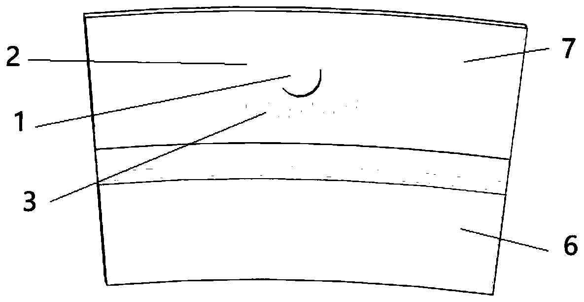 Air-resistance type sealing structure and working method