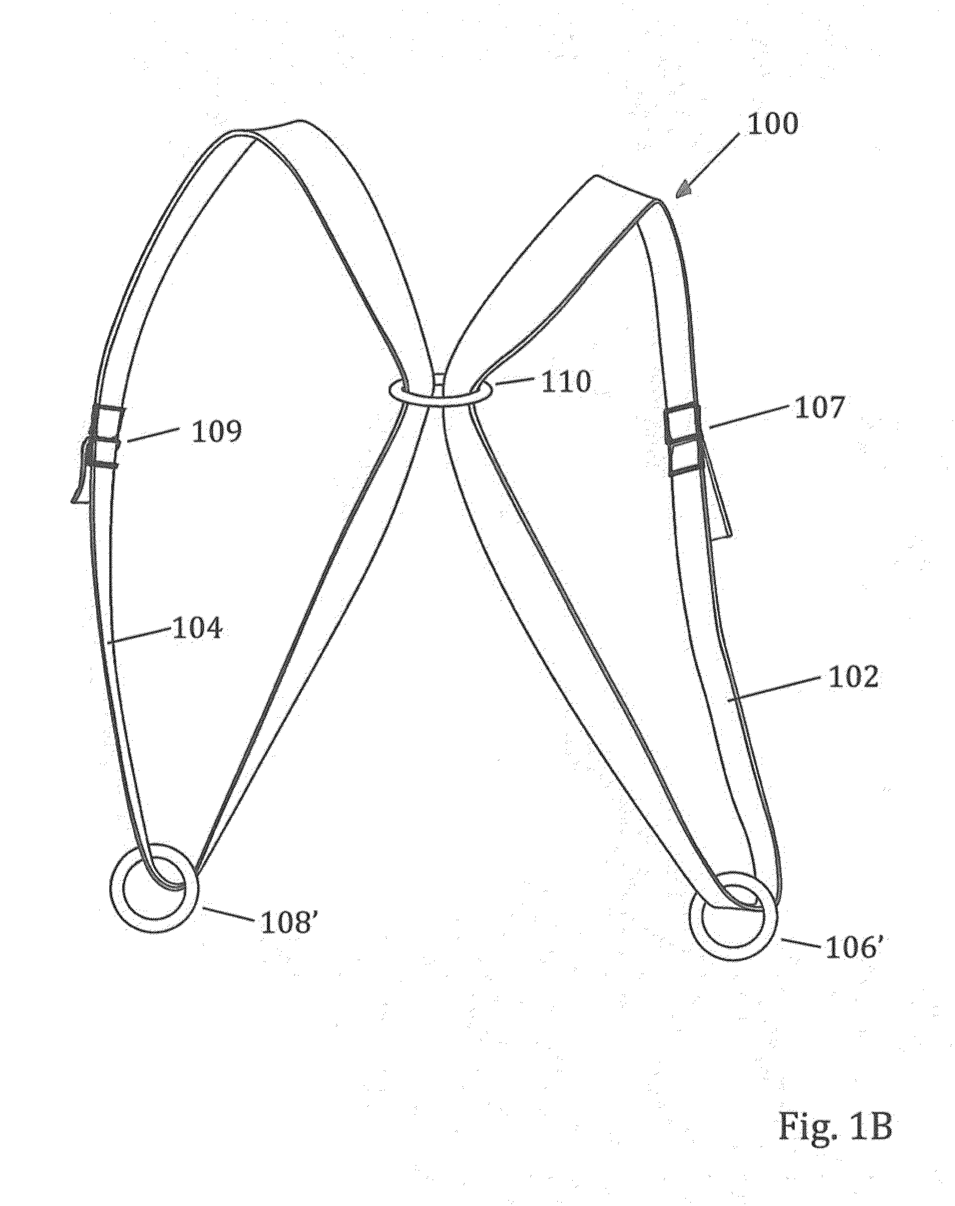 Convertible, self adjusting, multimodal strap system for carrying bags and packs