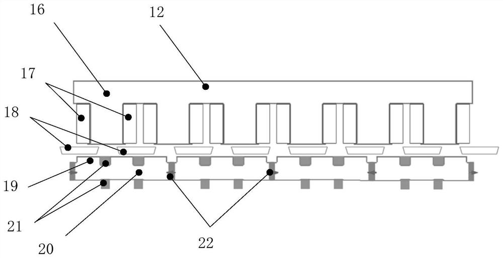 Controllable magnetic field modulation axial magnetic flux generator combined with magnetic suspension