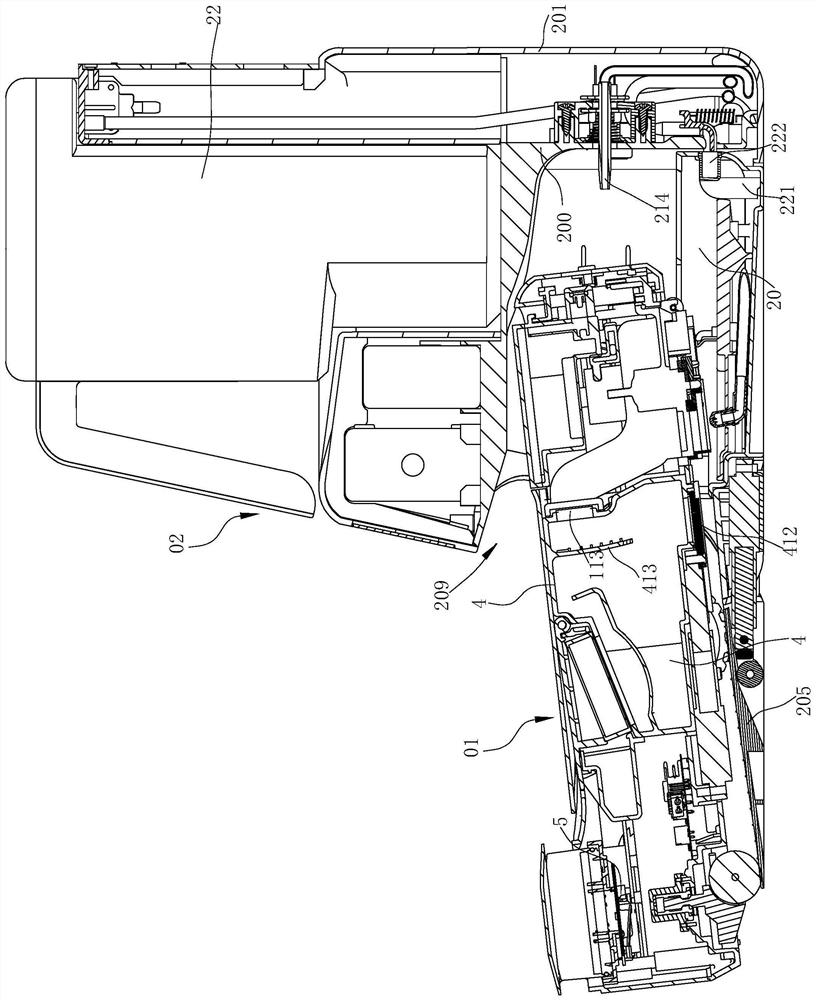 Cleaning machine system with base station