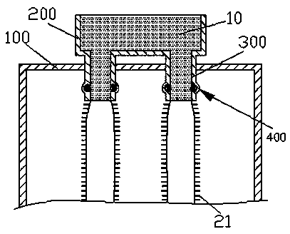 Gigging fuse wire structure