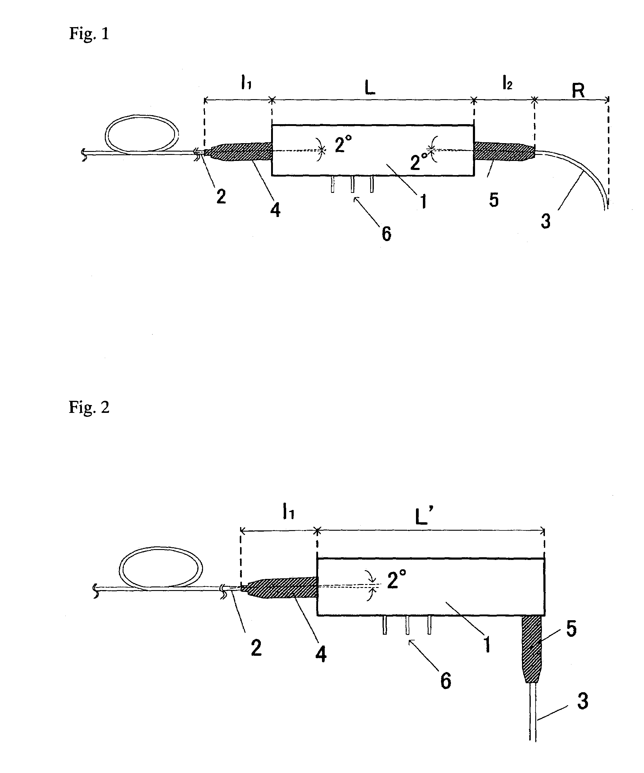 Optical wave guide element, and manufacture therefor