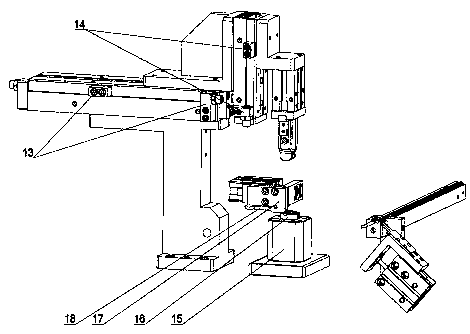 Device for automatically assembling vehicle lock torsion spring