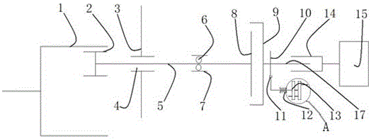 Vacuum-assist braked power device for electric vehicle