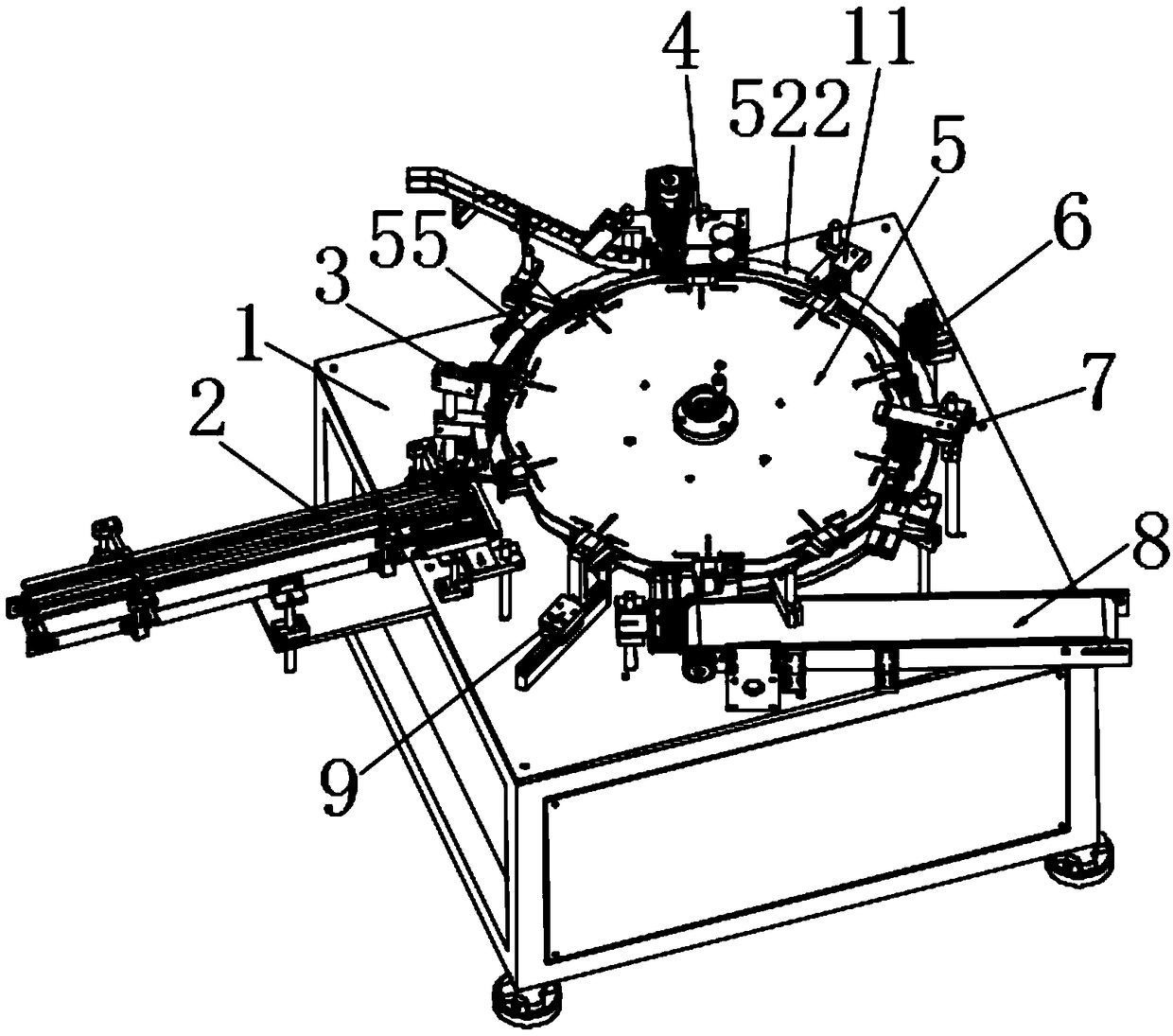 Automatic lock boxing device