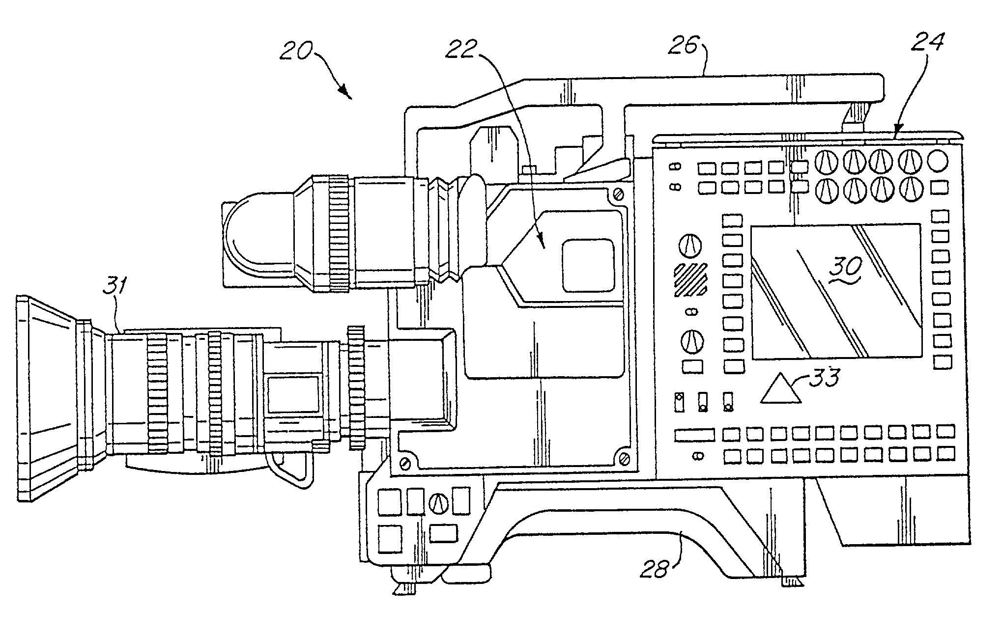 Combined editing system and digital moving picture recording system