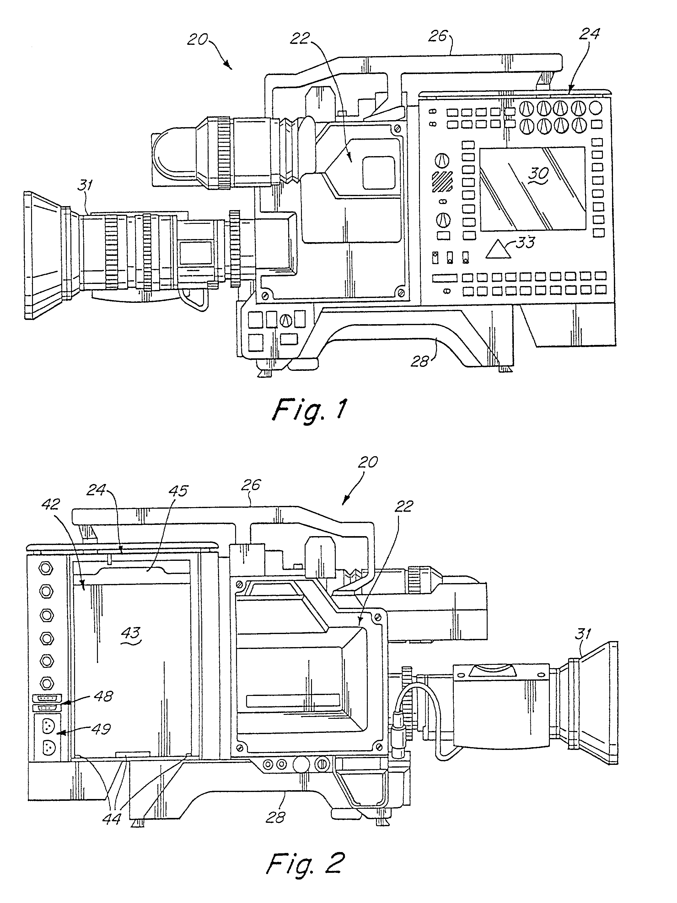 Combined editing system and digital moving picture recording system