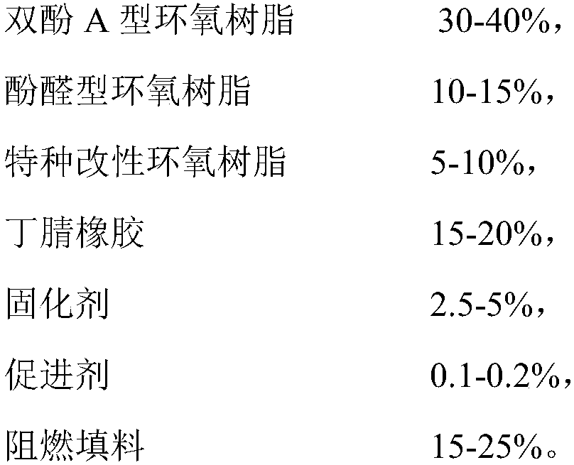 FPC film for LED lamp strip and preparation method thereof