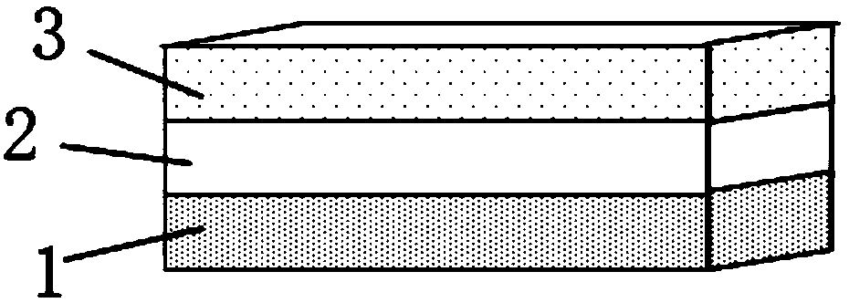 FPC film for LED lamp strip and preparation method thereof