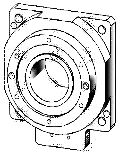 Adaptive compensation device for horizontal imaging field pitch angle of laser radar