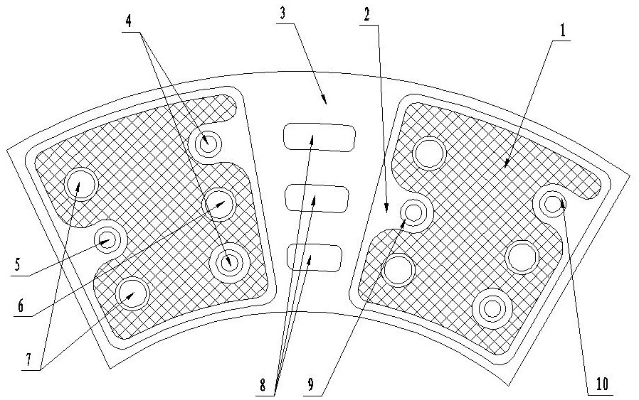 Novel AMT friction plate assembly of riveted structure