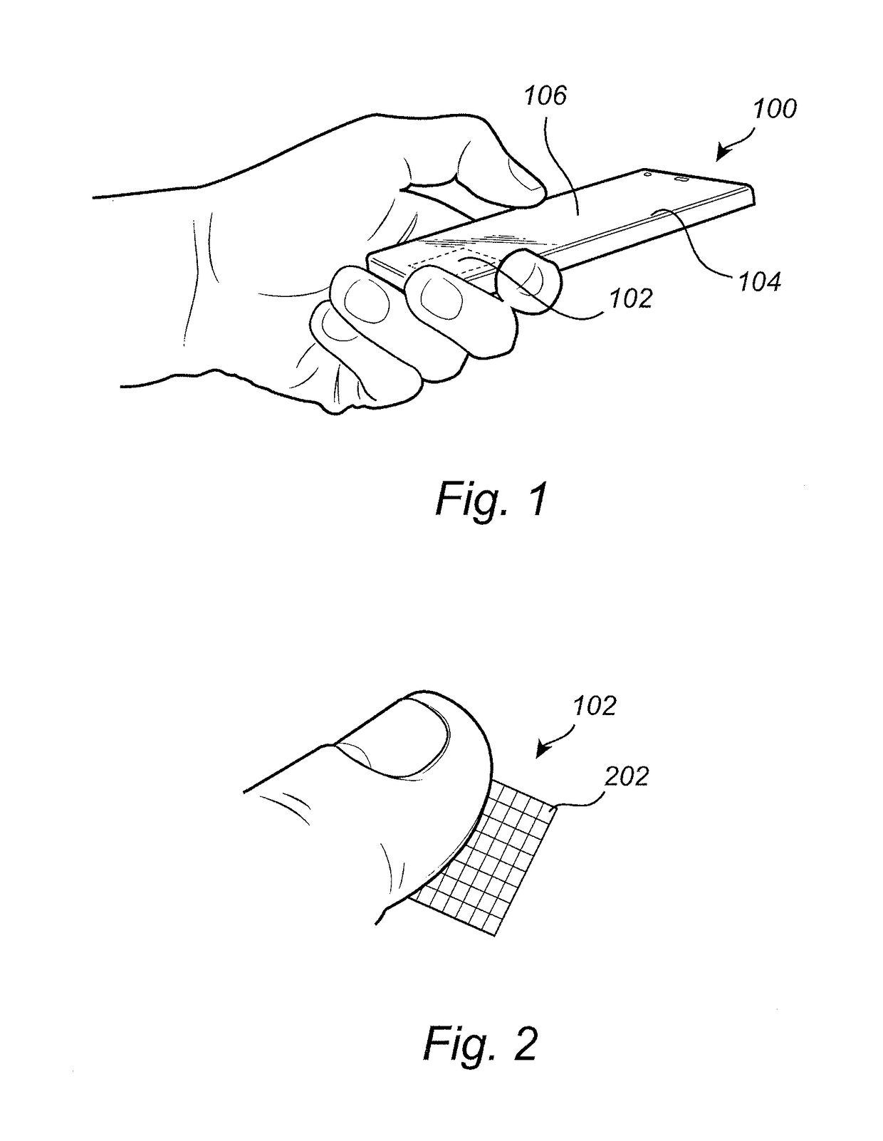 Fingerprint sensor with force sensor