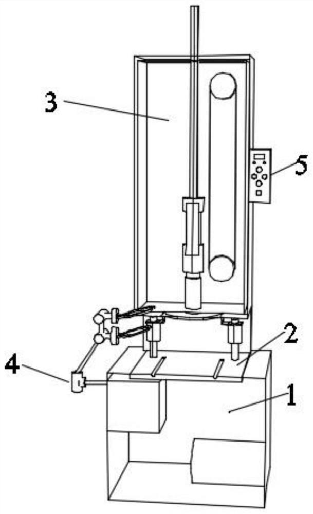 Semi-automatic Marshall compactor