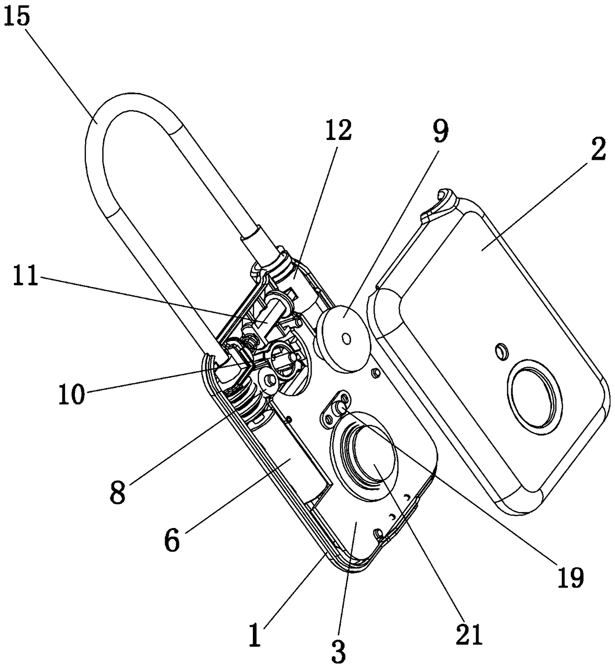 Bluetooth lock and unlocking method thereof